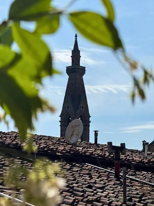 Green Rooftop Terrace Florence Historical Center Apartment Italy